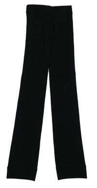 Černé thermo punčochové legíny Ergee