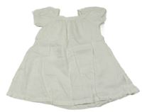 Bílá lněná halenka H&M