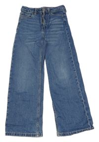 Modré široké rifle H&M