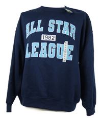 Nové - Pánská tmavomodrá mikina s nápisem Dunes 