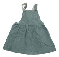 Šedá manšestrová laclová sukně Zara