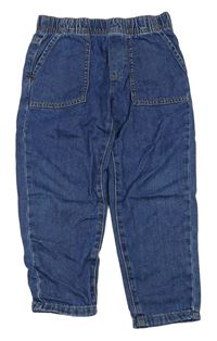 Modré relaxed rifle Denim Co.