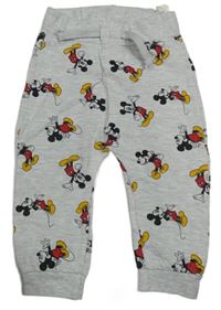 Šedé tepláky s Mickeym zn. Disney