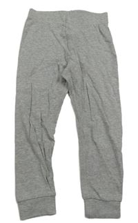Šedé melírované pyžamové kalhoty H&M