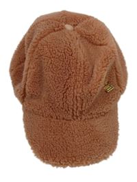 Starorůžová huňatá podšitá kšiltovka River Island