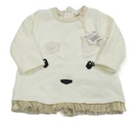 Nové - Smetanová mikina s čumákem a tylem Orchestra