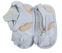 Bílé sandály s kytičkami Matalan