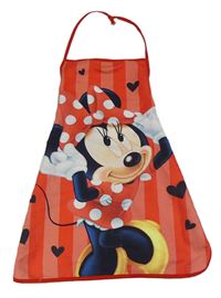 Červená zástěra s Minnií Disney