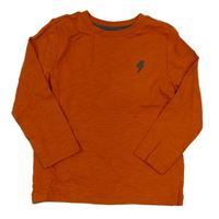 Oranžové tričko s bleskem F&F
