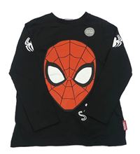 Černé triko se Spider-manem George 