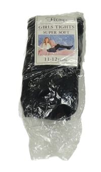 Nové - Černé punčocháče Flory 