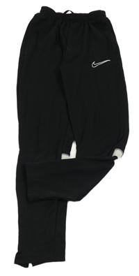 Černé sportovní funkční kalhoty s logem Nike