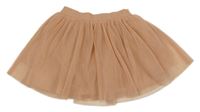Broskvová plisovaná tylová sukně Mayoral