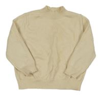 Béřový svetr s rolákem Shein