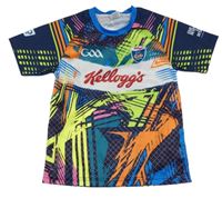 Barevné vzorované sportovní tričko Azzurri