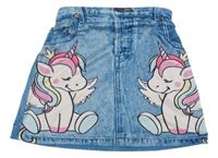 Modrá sukně s potiskem My Little Pony 