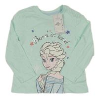 Nové - Světlezelené triko s Elsou Disney 