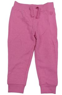 Růžové melírované tepláky se srdíčkem St. Bernard