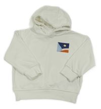 Bílá mikina s potiskem a kapucí PRIMARK