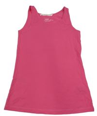 Tmavorůžový top H&M