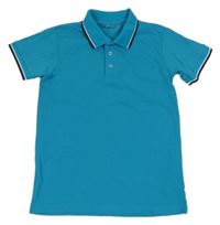 Modré polo tričko Y.F.K.