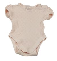 Světlerůžové body s perforovanými srdíčky PRIMARK