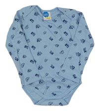 Modré body s opičkami 