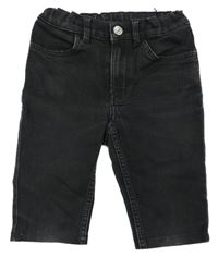 Černé capri skinny fit rifle H&M
