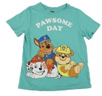 Jadeitové tričko s PAW PATROL C&A