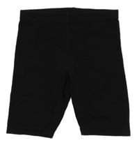 Černé legínové kraťasy H&M