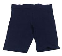 Tmavomodré elastické kraťasy F&F
