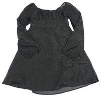 Černé třpytivé šaty Primark
