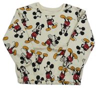 Smetanová mikina s Mickeym zn. Primark