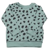 Světlezelená vzorovaná mikina zn. Primark