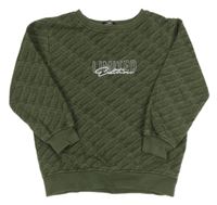 Khaki mikina s nápisy George