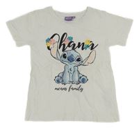 Bílé tričko se Stitchem Disney