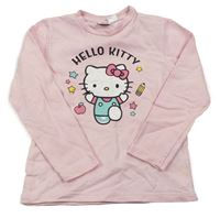 Světlerůžová lehká mikina s Hello Kitty 