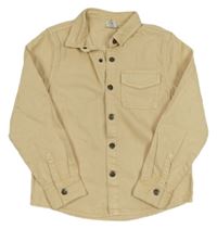 Světlebéžová riflová bunda s kapsou Pep&Co