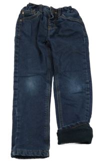 Tmavomodré podšité rifle C&A