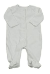 Bílý sametový overal s mraky Mamas&Papas