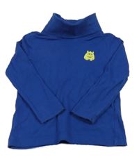 Modré triko s příšerkou a rolákem Lupilu