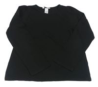 Černé triko H&M