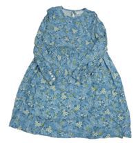 Modro-bílé květované šaty Dunnes Stores