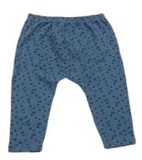 Tmavomodré puntíkaté legíny Next