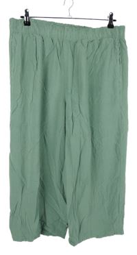 Dámské světlezelené culottes kalhoty Esmara 
