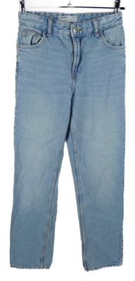 Dámské světlemodré straight rifle Bershka 