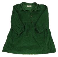 Zelené manšestrové šaty Mini Boden