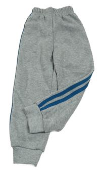 Světlešedé tepláky s proužkem