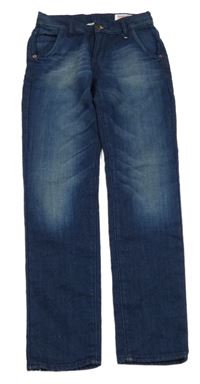 Tmavomodré teplákové rifle Vingino