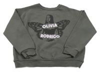 Šedá oversize mikina s obrázkem Primark